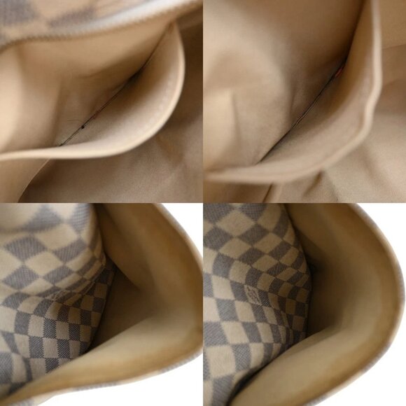 LOUIS VUITTON Totally PM Shoulder Bag Damier Azur Leather White N51261 84KB328 - Picture 5 of 14